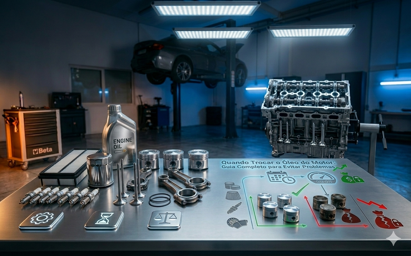 Quando Trocar o Óleo do Motor: Guia Completo para Evitar Problemas