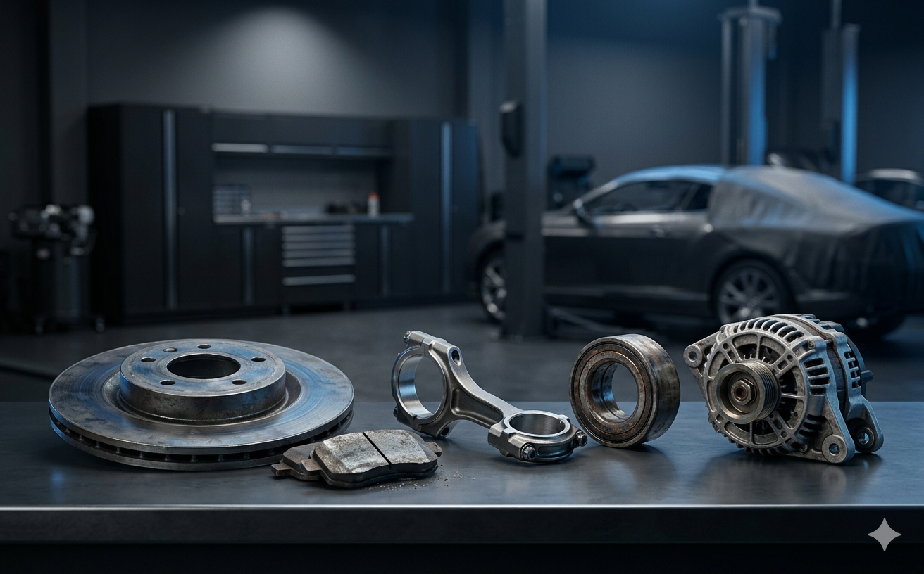 As 5 Peças Mais Trocadas em Carros Populares no Brasil (e Por Que Elas Falham)