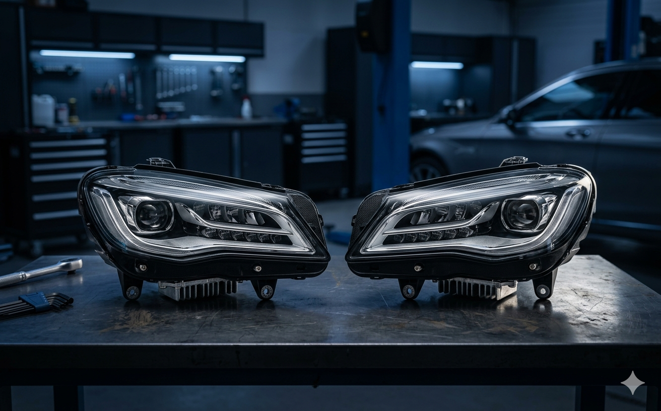 Farol queimado ou quebrado: como encontrar o par certo para o seu carro