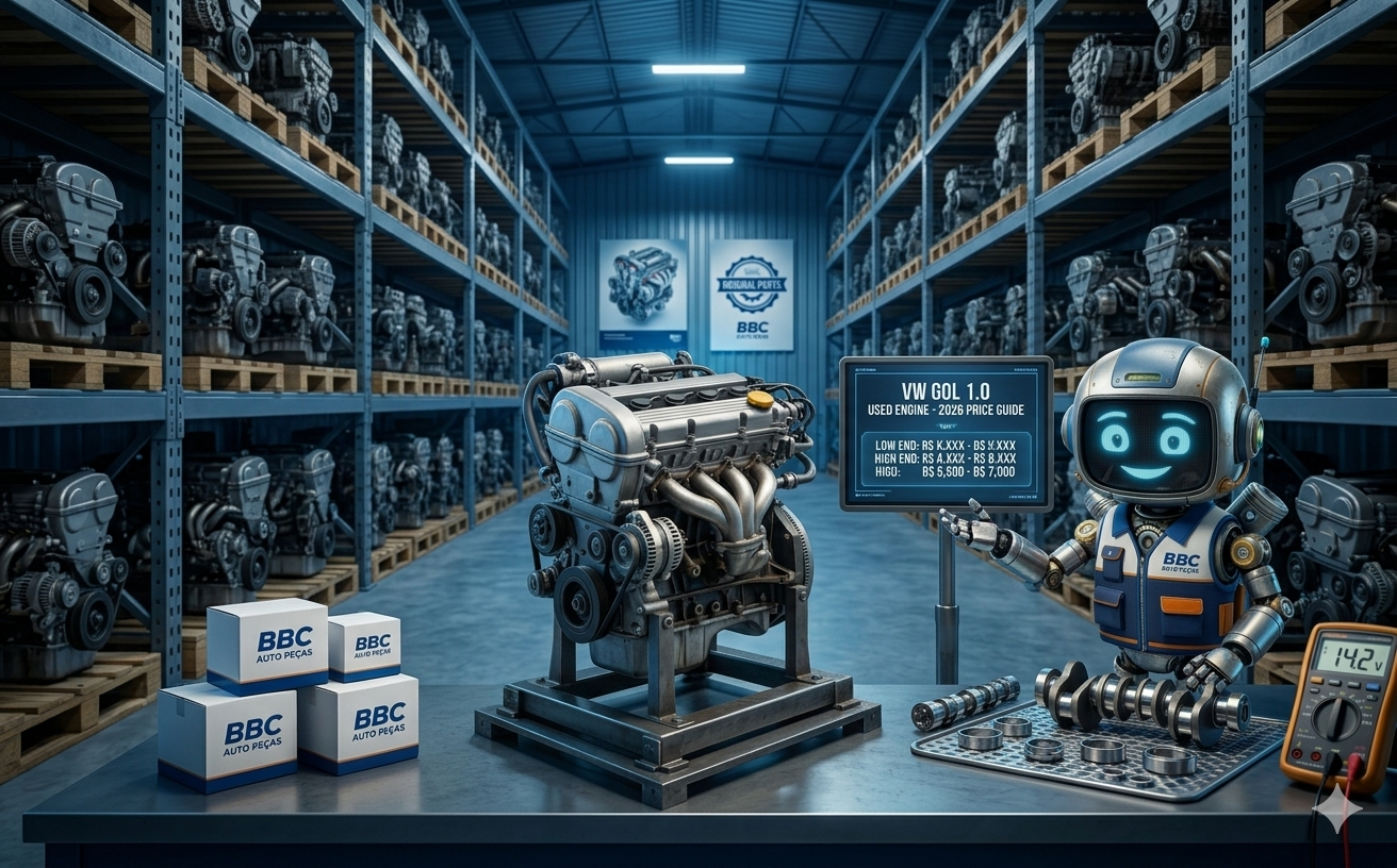 Motor VW Gol 1.0: quanto custa comprar usado em 2026?